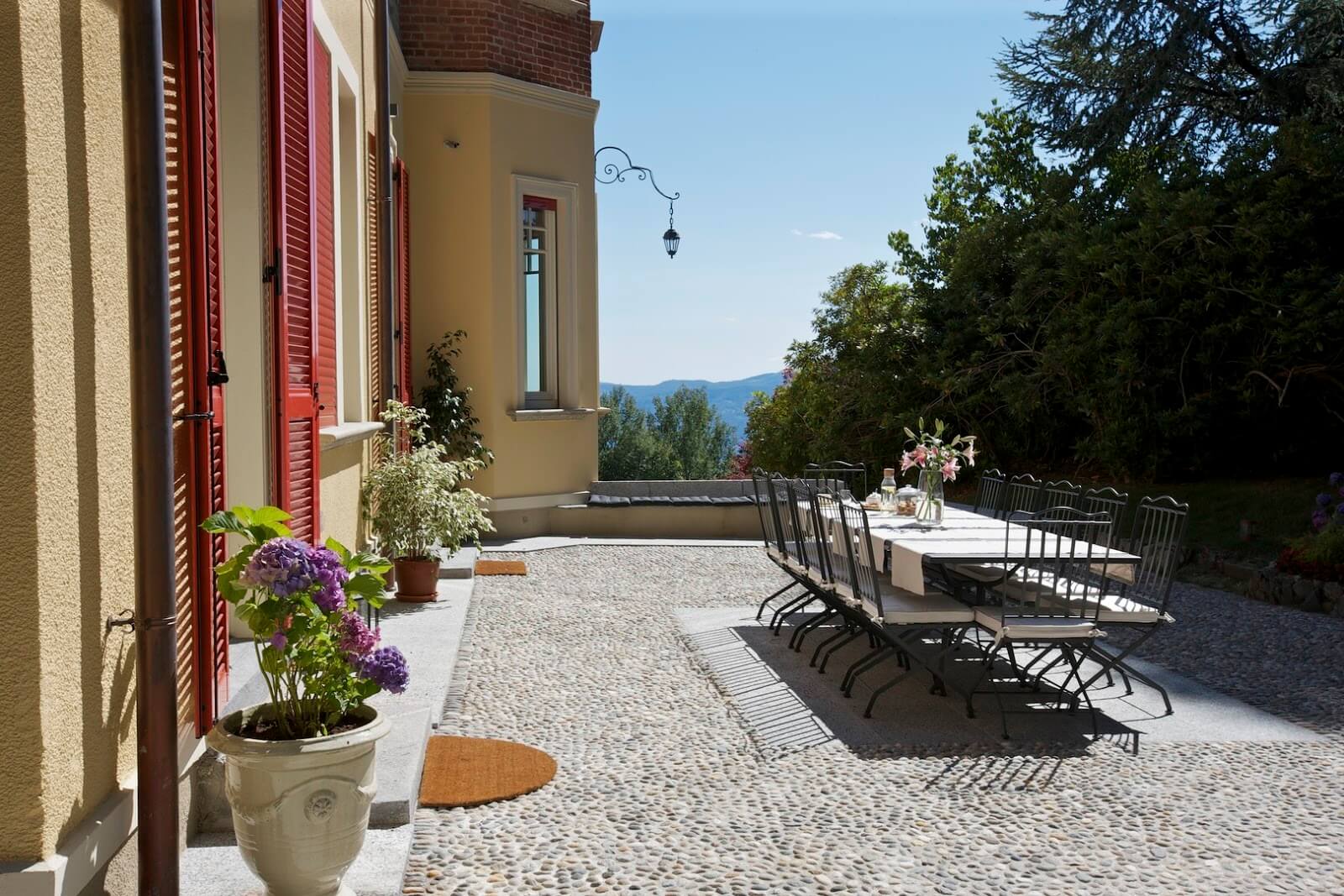Villa Confalonieri is in one of the most beautiful locations
